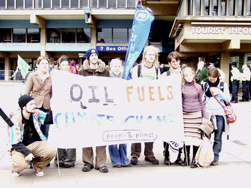 "Oil Fuels Climate Change"