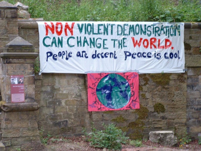 Non Violent Demonstration Can Change The World