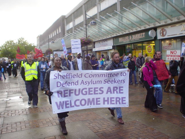 Sheffield Committee to Defend Asylum Seekers - Refugees are Welcome Here