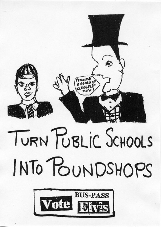 Turn Public Schools into Pound Shops?