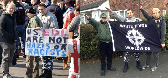 Us EDL are not Nazis