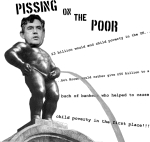 pissing on the poor