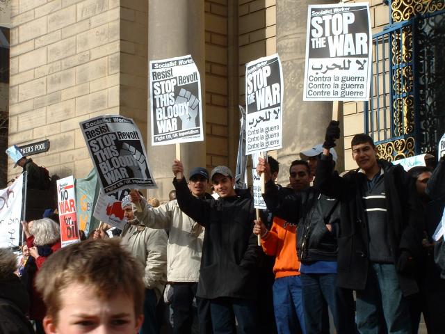 Sheffield Anti-War Demo 8th March 2003