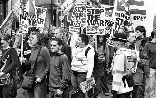 Nottingham had it's Mayday - Stop the War demo on Saturday.
