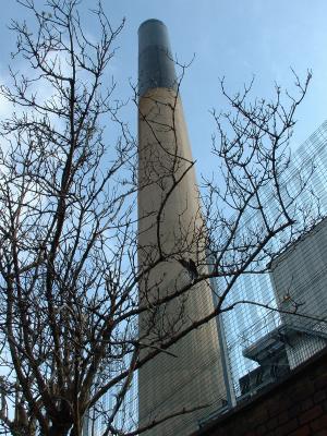 Bernard Road Incinerator Chimney