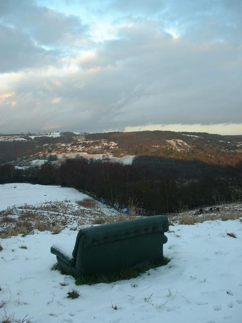 Sofa with a view