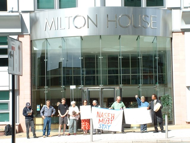 Milton House Protest
