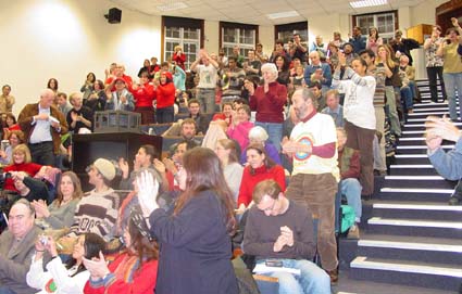 The audience at LSE