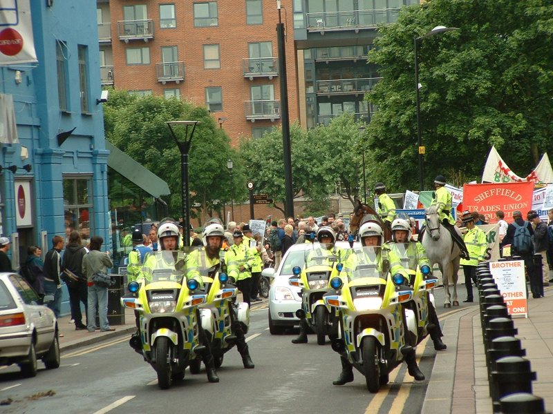 Police escort