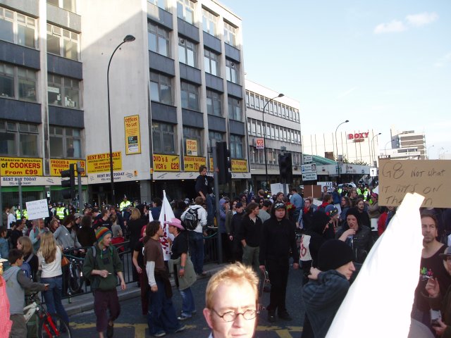 Demonstration in Castle Square