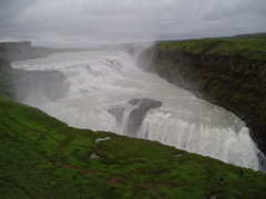 Gulfoss - a waterfall previously saved from an hydroelectric power project
