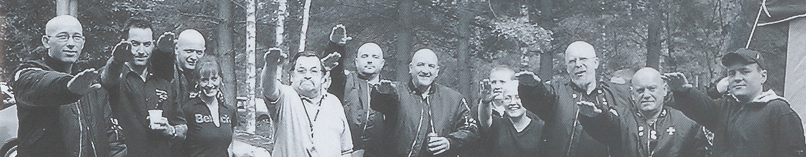 Wolf's Hook White Brotherhood & friends (including veteran fascist John Wood)