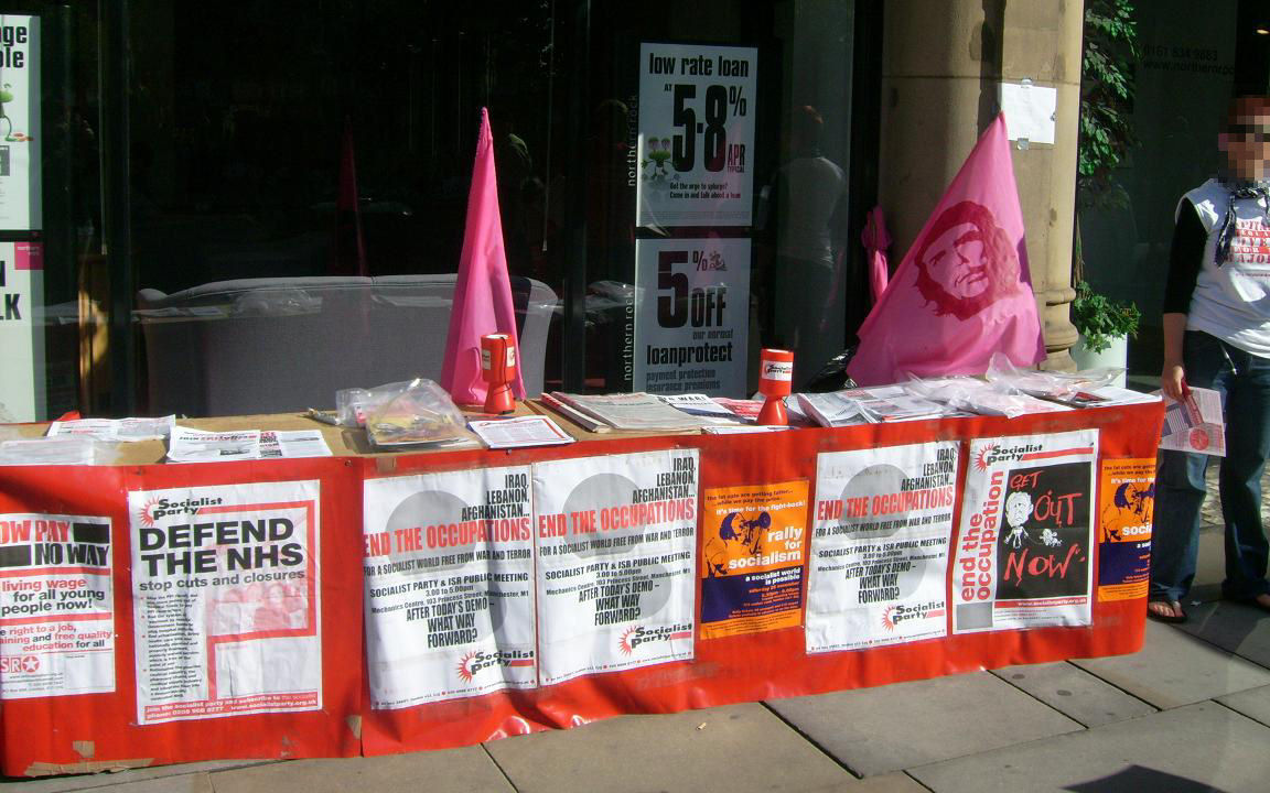 Socialist Party Stand