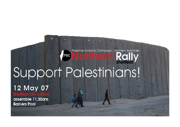 Support Palestine! - Northern Rally and Festival to take place in Sheffield