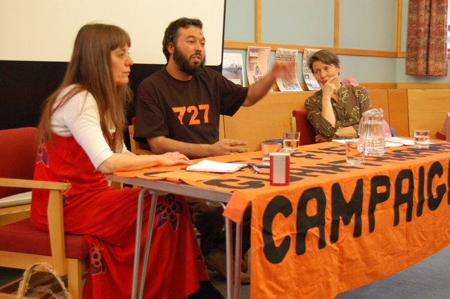 Jackie Chase, Abu Bakr Deghayes and Jillian Creasy