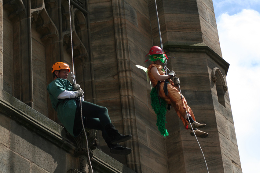 abseiling councilors