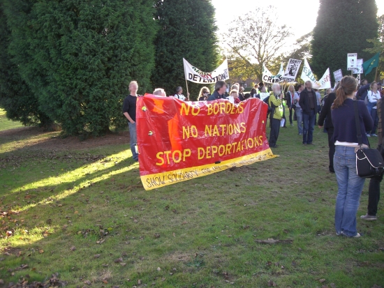 No Borders banner