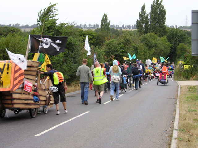 Caravan and March approaching the Camp.