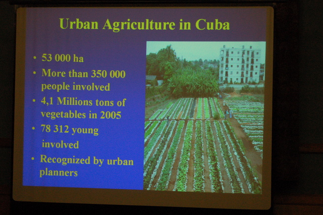 Urban Agriculture in Cuba