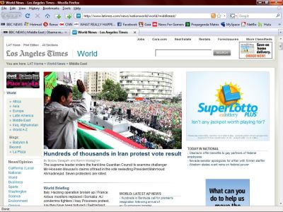 Los Angeles Times, 16 June 2009