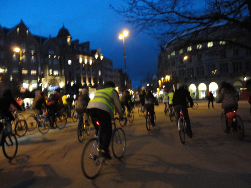 critical mass (join in every month.......get on ur bike!)