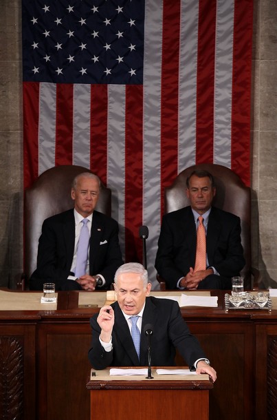 Netanyahu delivers a racist and warmongering speech to US Congress, 24 May 2011