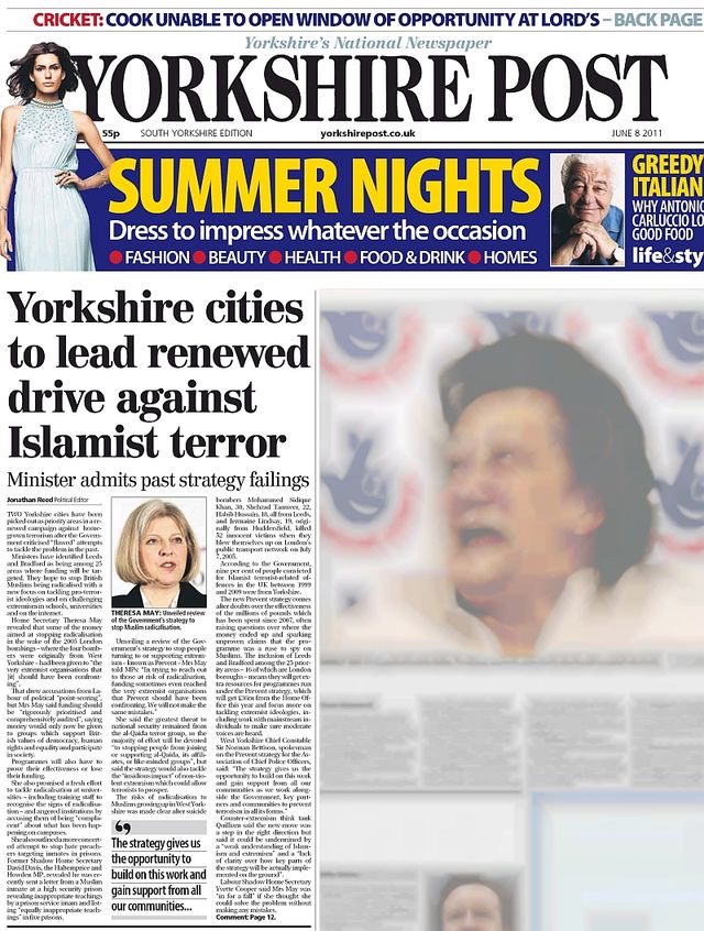 Yorkshire Post, 8 June 2011