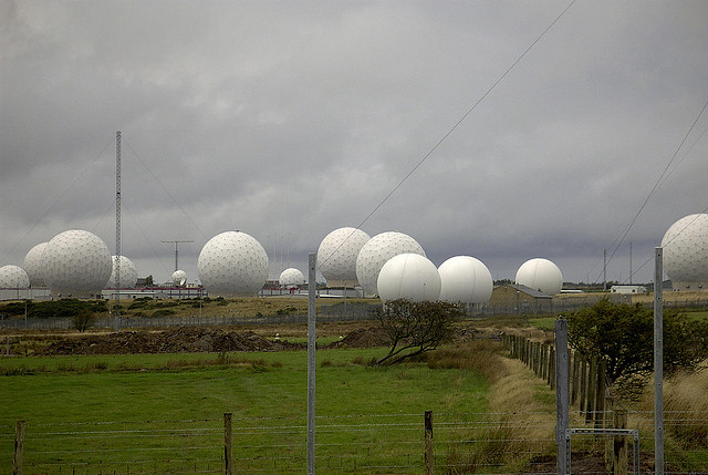 Menwith Hill US Spy Base
